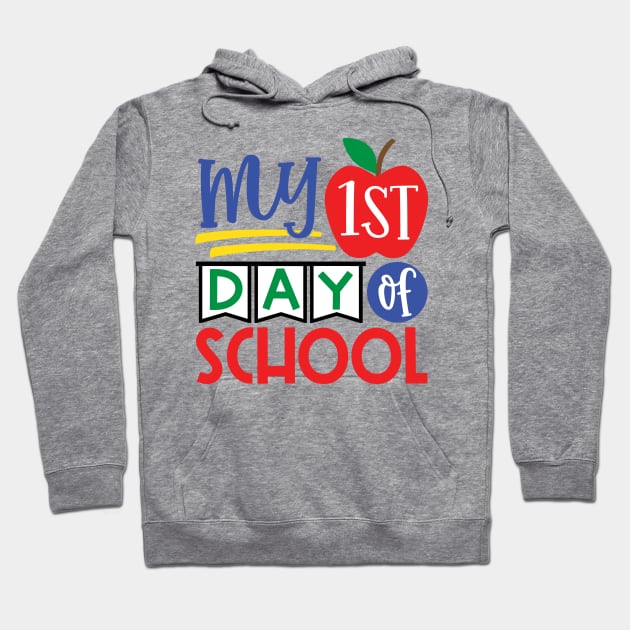 First Day of School Hoodie by NobleTeeShop